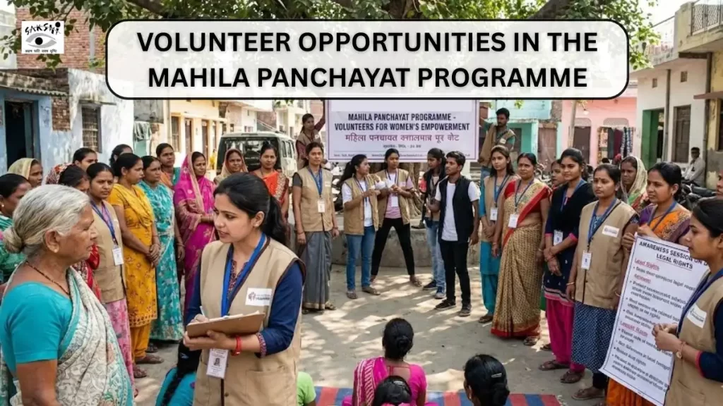 Volunteer Opportunities in the Mahila Panchayat Programme
